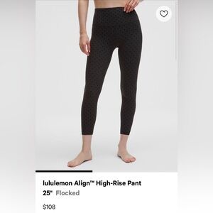 lululemon Align™ High-Rise Pant
25" Flocked